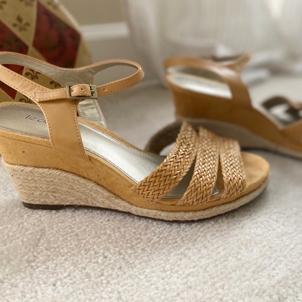Liz Clairborne wedge espadrille